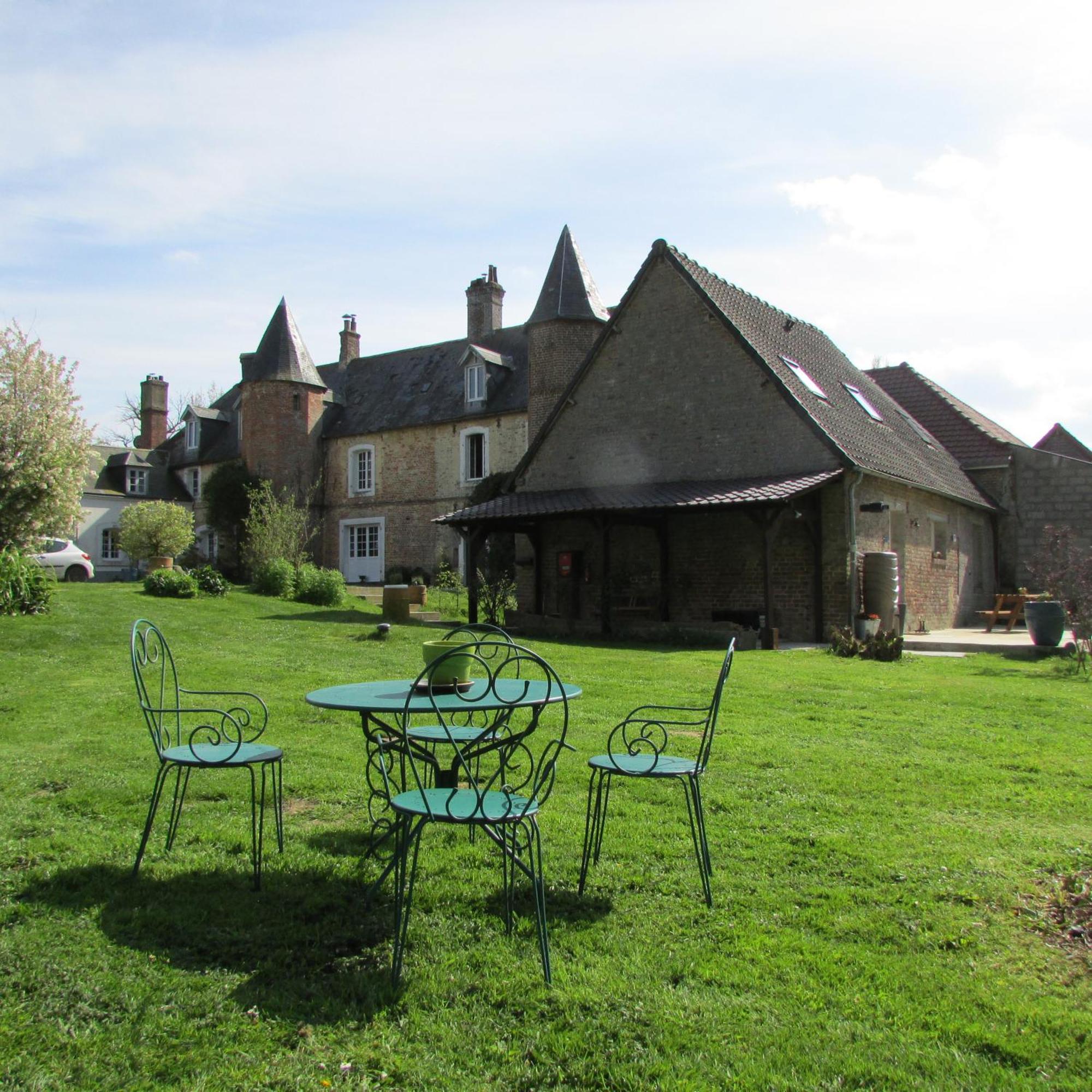 Gite Manoir Les Camps Greslins Questrecques Bagian luar foto