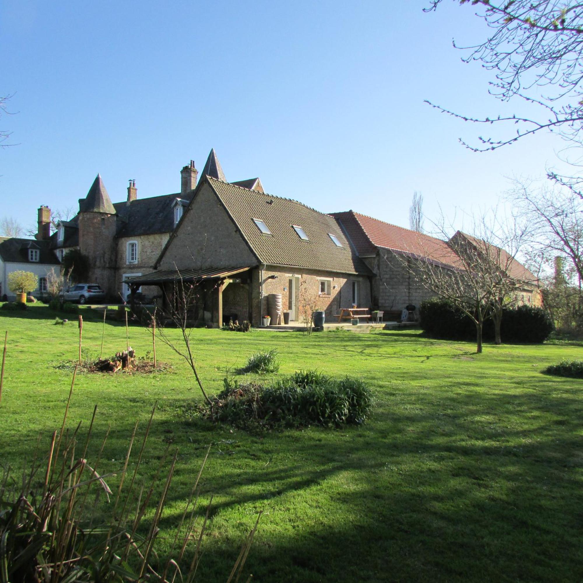 Gite Manoir Les Camps Greslins Questrecques Bagian luar foto